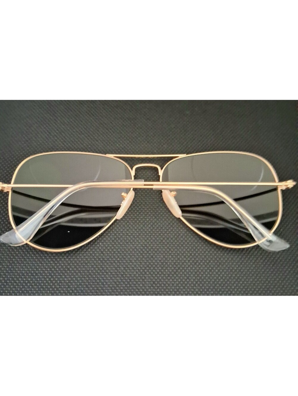 NEW Ray Ban RB3025 58mm Aviator Fire Orange Lens Gold Frame Sunglasses - Picture 4 of 5